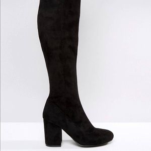 ASOS wide fit over the knee boots. Size 9
